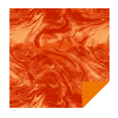 Marbled Reversa - Orange