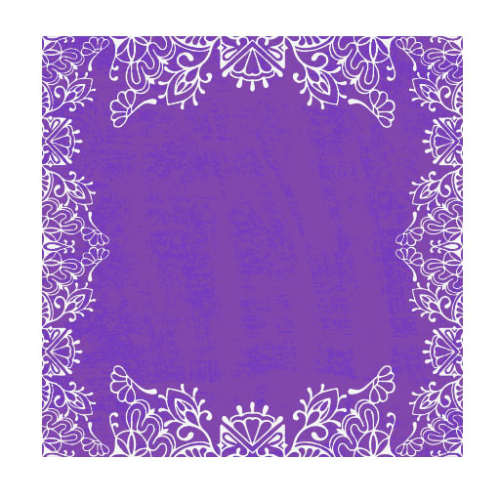 Belle Sheet BOPP - Purple