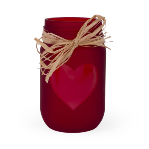 Queen of Hearts Container - Red