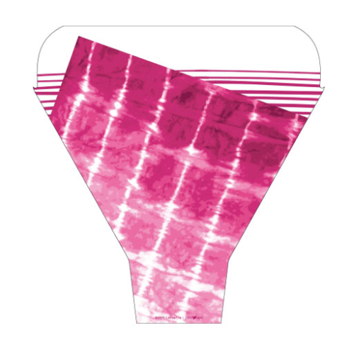 Shibori  Sleeve - Pink