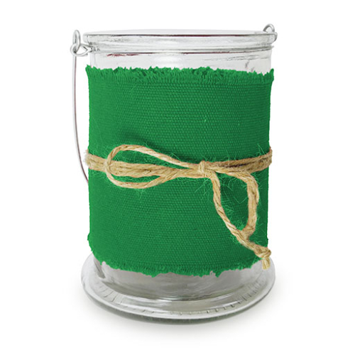 Large Clear Container - Dark Green