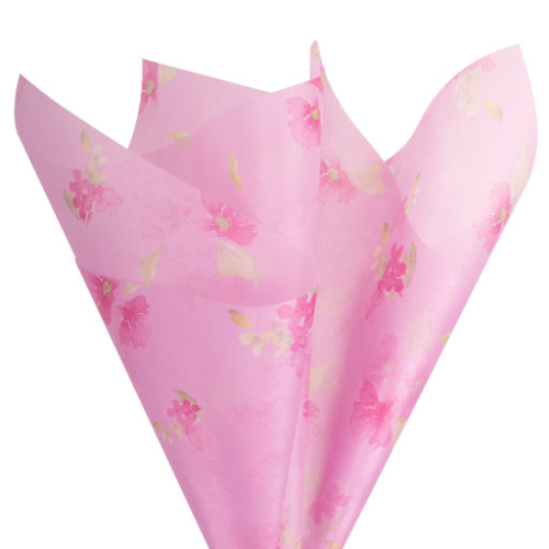 Floral Whisper Finewrap - Pink